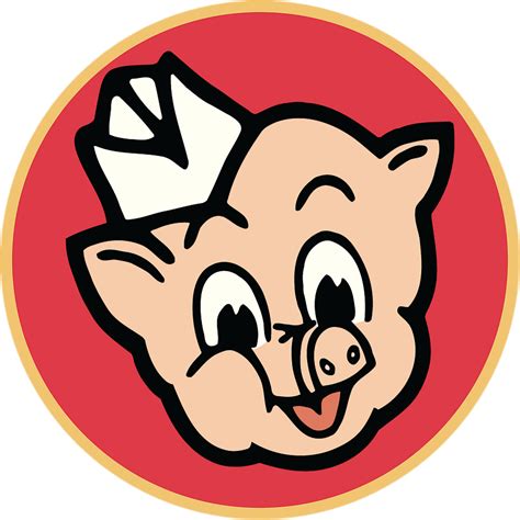 Piggly Wiggly round logo transparent PNG - StickPNG