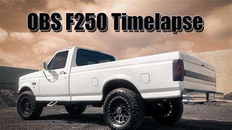 OBS Ford F250 Build Timelapse - YouTube