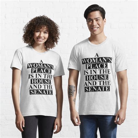 "A Woman's Place..." T-shirt for Sale by emmadavis129 | Redbubble ...