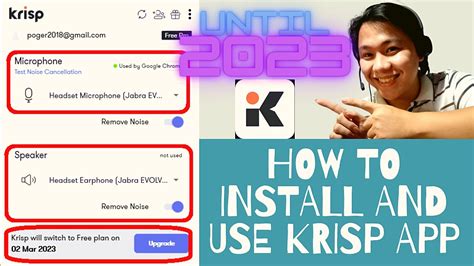 HOW TO INSTALL KRISP APP Part 2 (UNTIL 2023 OR MORE) - YouTube