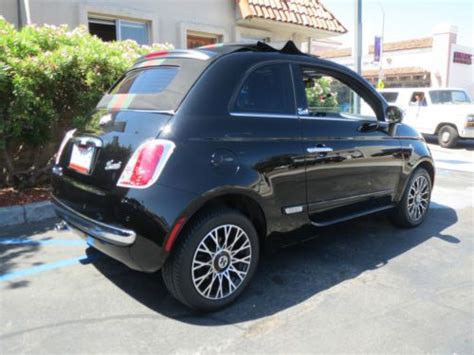 Sell used 2012 Fiat 500 Convertible Gucci Limited Edition in La Jolla ...