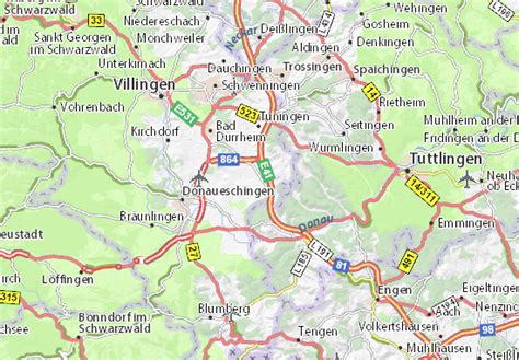 MICHELIN Baldingen map - ViaMichelin