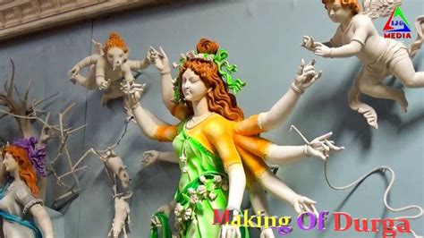 Making of Durga Murti 2020 (Part:-3) | Goddess art, Durga, Krishna