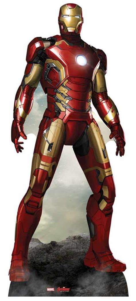 Iron Man from Marvel's Age of Ultron Lifesize Cardboard Cutout ...