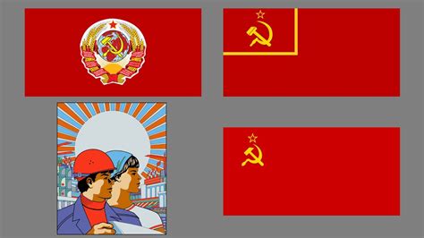 Animated Flag Of The Soviet Union Ussr Youtube