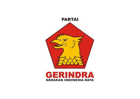 Logo Partai Gerindra Terbaru Vector Cdr | Yokoz~Zone