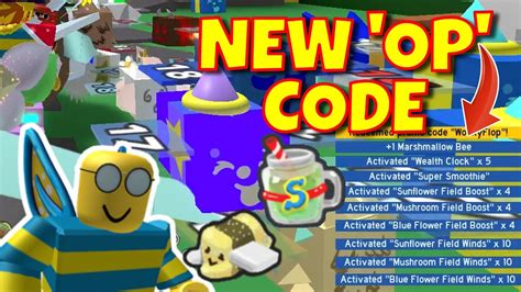 NEW 'OP' BEE SWARM SIMULATOR CODE - YouTube