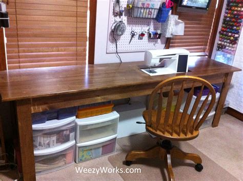 Ana White | Narrow Sewing Table - DIY Projects