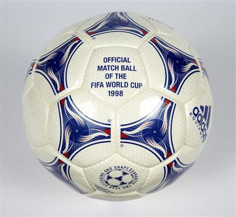 Adidas Tricolore, 1998 World Cup finals official match ball. | Adidas ...