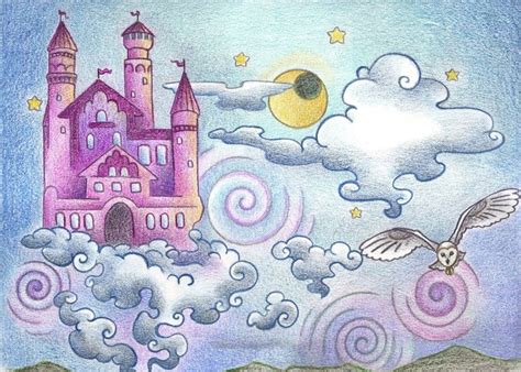 Castle in the Sky by Spiralpathdesigns on deviantART | Castle in the sky, Castle, Paper texture