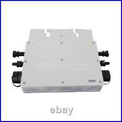 600With230V IP65 Waterproof Solar Inverter Grid Tie MPPT Micro Inverter ...