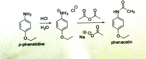 Solved: The Mechanism For: Acetylation Synthesis Of Phenac... | Chegg.com