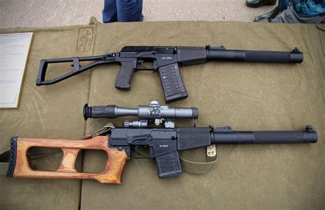 VSS Vintorez: Silenced Sniper Rifle designed for Spetsnaz