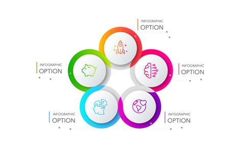 Circle Chart Infographic Process