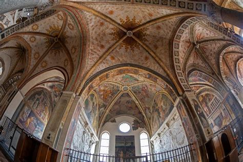 Interior of the Church of Santa Maria Delle Grazie, Milan, Italy Editorial Stock Photo - Image ...