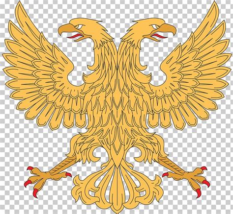 Double-headed Eagle Heraldry Byzantine Empire Coat Of Arms PNG, Clipart, Animals, Bald Eagle ...