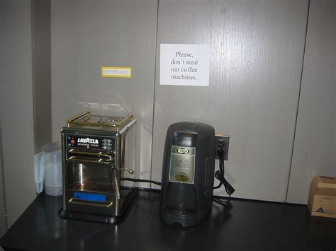 Don't Steal the Coffee Machines | Andrew Watson | Flickr