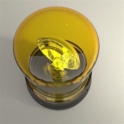 Rotating beacon 3D Model OBJ FBX BLEND | CGTrader.com