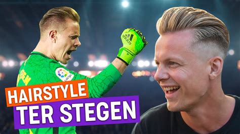 Ter Stegen Hairstyle | Skin Fade Haircut - YouTube