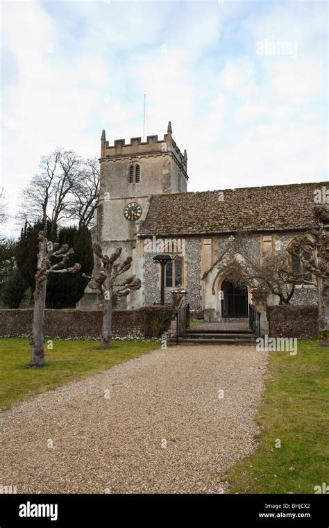 Church of St Mary at Chilton Foliat near Hungerford, Berkshire, Uk Stock Photo - Alamy