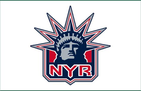 New York Rangers Logo - Jersey Logo - National Hockey League (NHL) - Chris Creamer's Sports ...