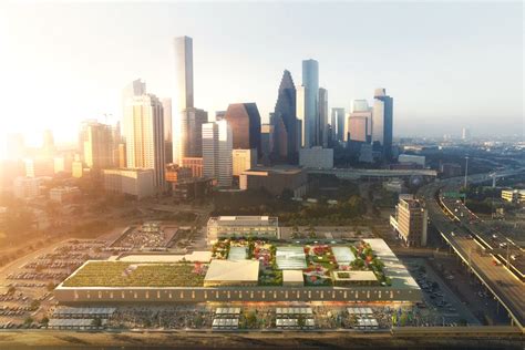 Houston post office renovation includes High Line-style rooftop park - Curbed