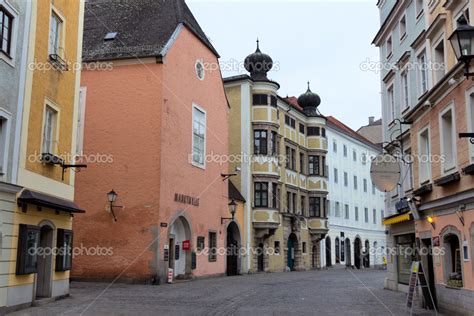 Austria, linz, old town — Stock Photo © ginasanders #40583577