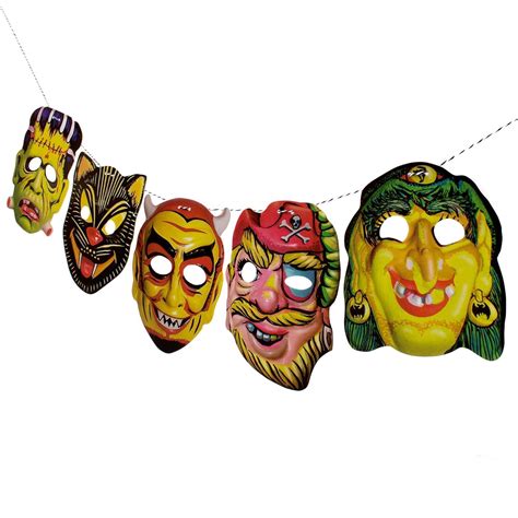 How were vintage halloween masks made | ann's blog