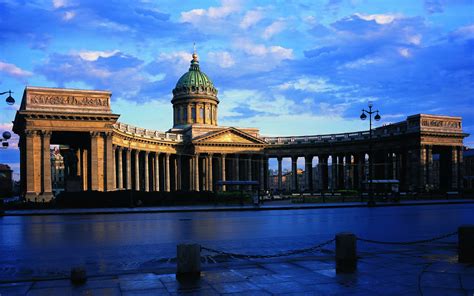 Download Saint Petersburg Russia Religious Kazan Cathedral HD Wallpaper