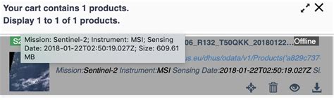 Problem downloading Sentinel-2 Offline data ? | ResearchGate