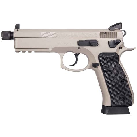 CZ 75 SP-01 Tactical 9mm Luger 5.2in Urban Grey Pistol - 10+1 Rounds | Sportsman's Warehouse