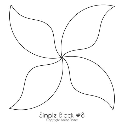 Simple Block #8 – Karlee Porter