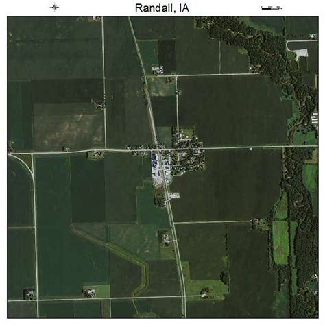 Aerial Photography Map of Randall, IA Iowa