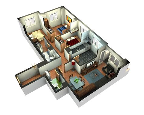 maquetas de casa modernas por dentro - Buscar con Google | Sims house design, House design ...