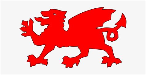 Welsh Dragon Outline Pic 16 - Welsh Flag Easy To Draw PNG Image ...