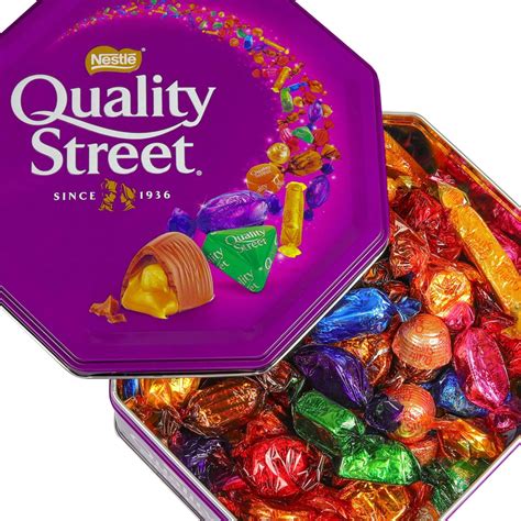 Buy Nestle Quality Street Since 1936, Premium Assorted Gourmet Chocolates in Metal Gift Tin ...