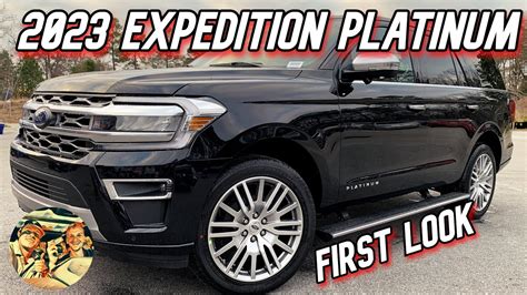 NEW 2023 FORD EXPEDITION PLATINUM: Nicest Luxury 4x4 SUV?!? Walkaround ...