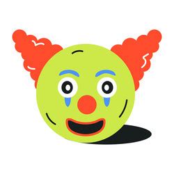 Clown Emoji Vector Images (over 1,100)