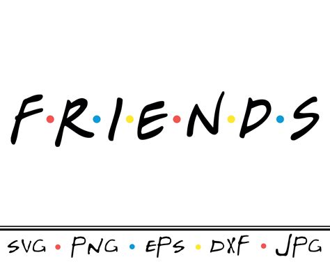 Friends Font SVG TTF Friends TV Show Inspired Logo Font Friends Font ...