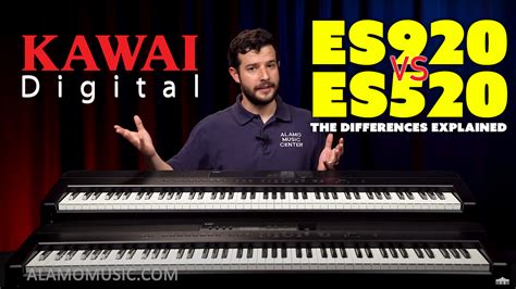 Kawai ES920 Keyboard vs ES520 Keyboard | Side By Side DEMO & Comparison — Alamo Music Center