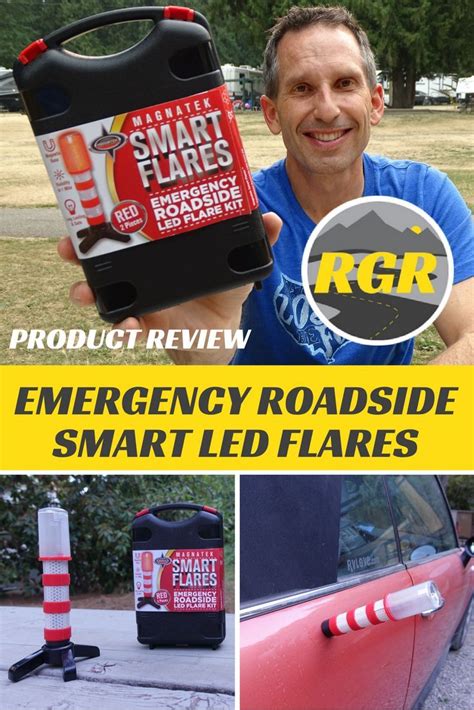 Emergency Roadside Smart LED Flares | Flares, Car buying tips, Emergency