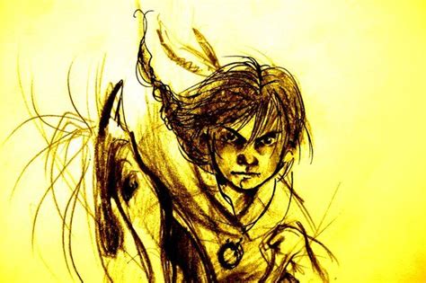 Atreyu and Artax by TheGreenLion | Art, Humanoid sketch, The ...