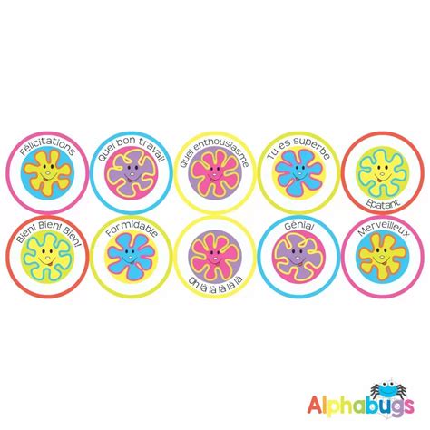 French Stickers - Pack 1 | Alphabugs