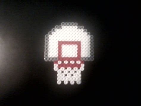 Basketball hoop Pyssla Beads, Peler Beads, Diy Perler Beads, Fuse Beads ...