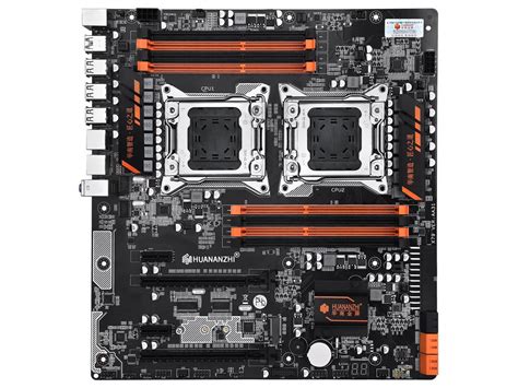 HUANANZHI X79 Dual Intel Xeon CPU LGA 2011 Sever Motherboard Workstation Motherboard Supports e5 ...