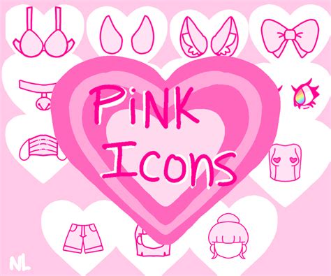 Icons Pink edition (Vrchat)