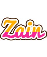 Zain Logo | Name Logo Generator - Smoothie, Summer, Birthday, Kiddo, Colors Style