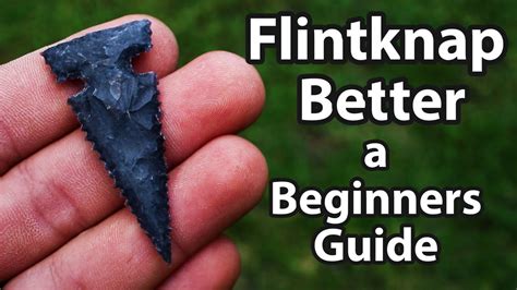 Flint Knapping for Beginners, level up - YouTube