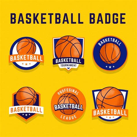 Premium Vector | Basketball badge