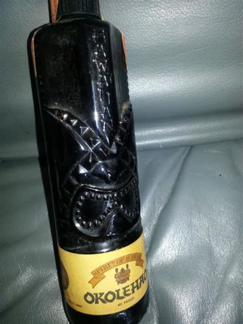 For Sale RARE Tiki Bottle Hawaiian Okolehao 1960s? -- Tiki Central